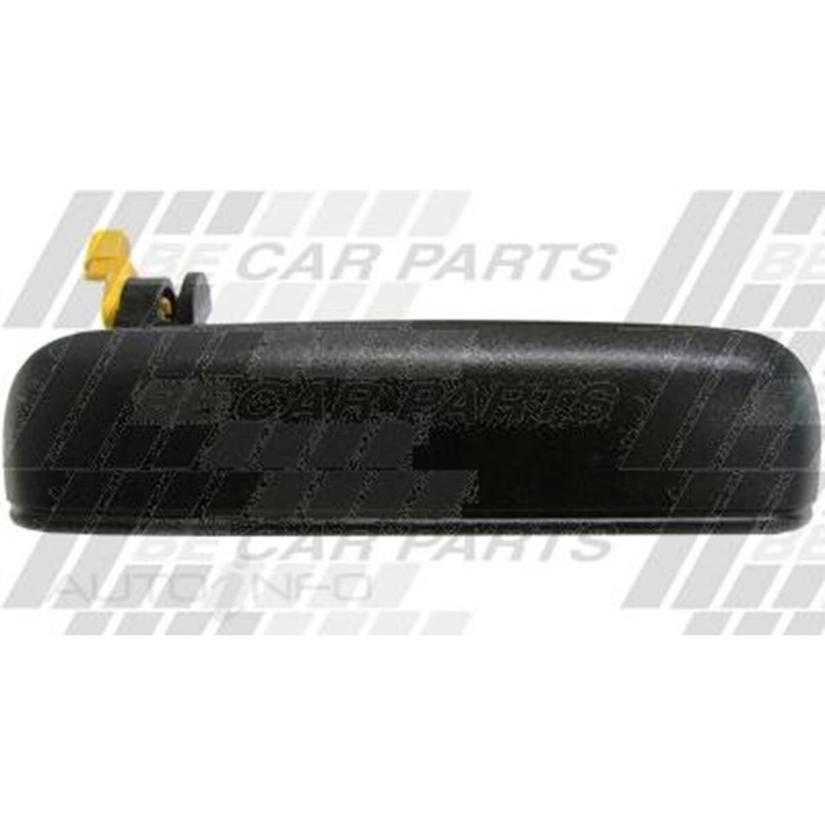 DOOR HANDLE - FRONT OUTER - BLK - R/H, , scanz_hi-res