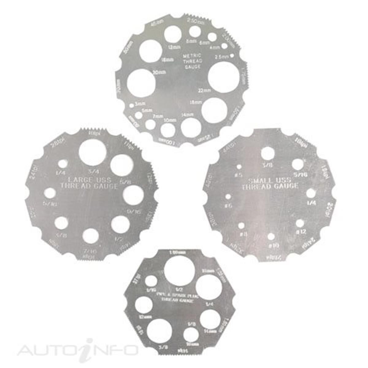 TOLEDO UNIVERSAL THREAD GAUGE SET, , scanz_hi-res