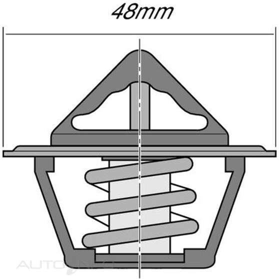 TRIDON THERMOSTAT BLISTERED (HIGH FLOW), , scanz_hi-res