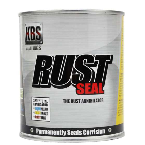 KBS RUSTSEAL RUST PREVENTIVE COATING SATIN BLACK 250ML, , scanz_hi-res