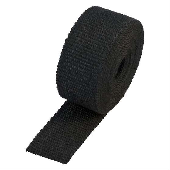 HEATSHIELD HEADER / EXHAUST WRAP 2" X 7M ROLL BLACK, , scanz_hi-res