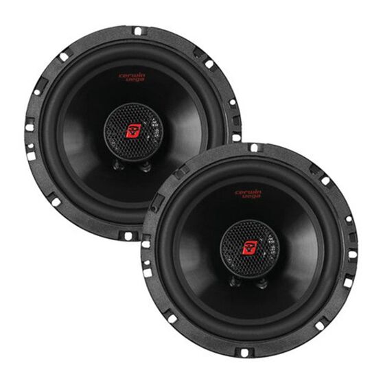 CERWIN VEGA HED 6.5" 2 WAY COAXIAL SPEAKERS PAIR 320W, , scanz_hi-res