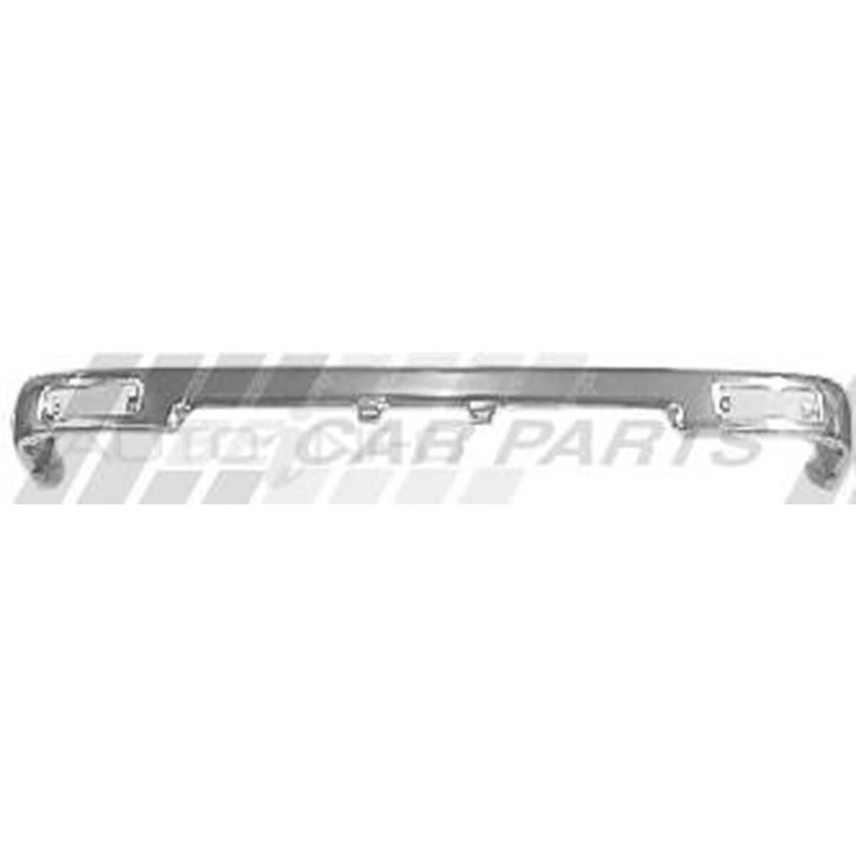 FRONT BUMPER - CHROME 1 PCE, , scanz_hi-res