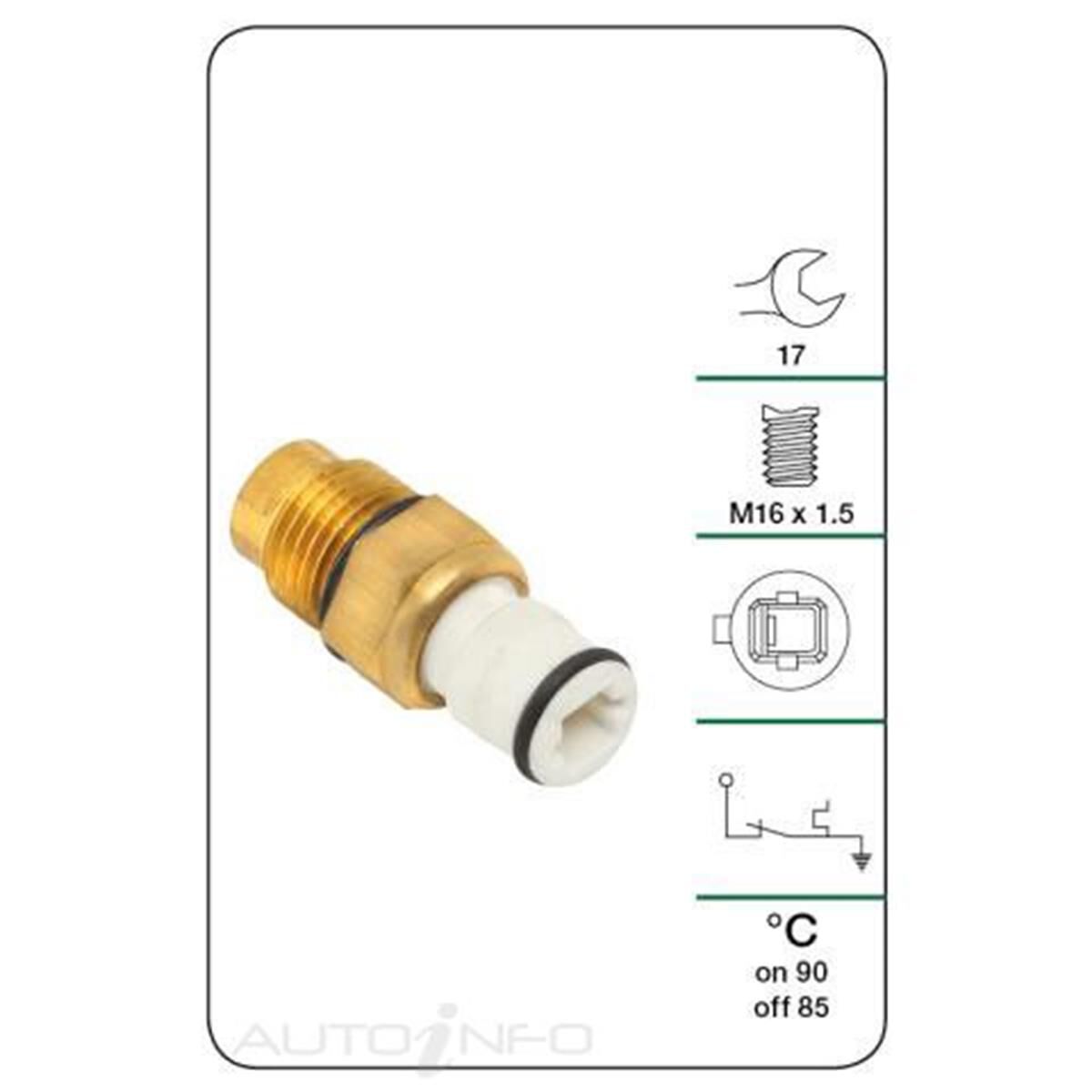 (TFS156NZ) TRIAUS THERMO FAN SWITCH, , scanz_hi-res