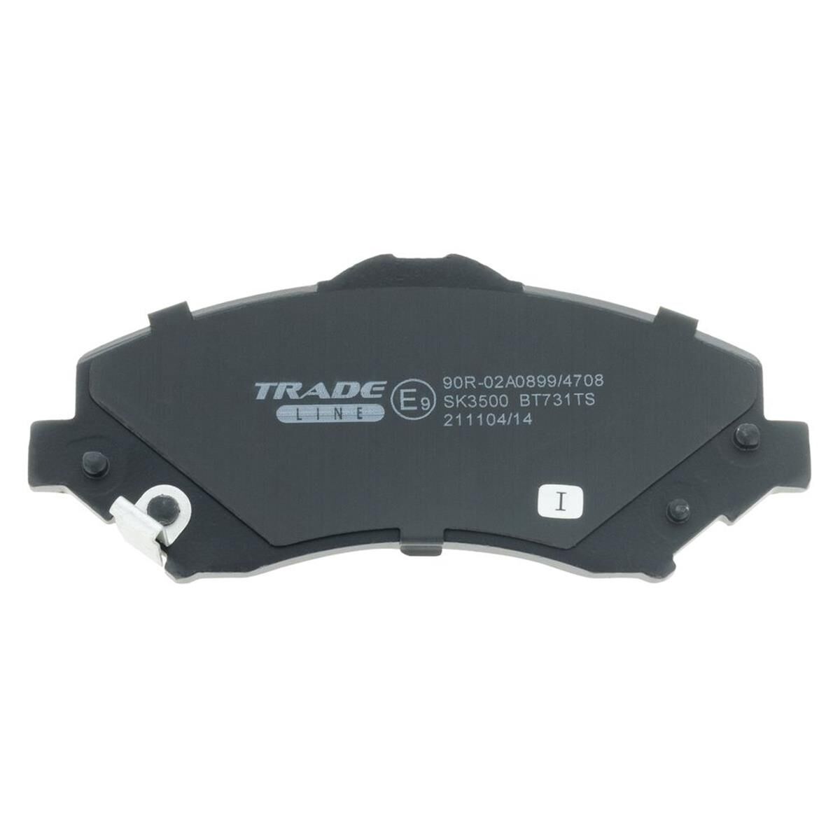 TRADE-LINE BRAKE PADS SET JEEP WRANGLER 3.7i V6 2007- DB2002, , scanz_hi-res