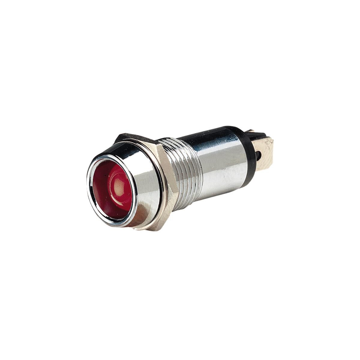 LED Pilot Lamp Chrome 12V Red Supercheap Auto New Zealand