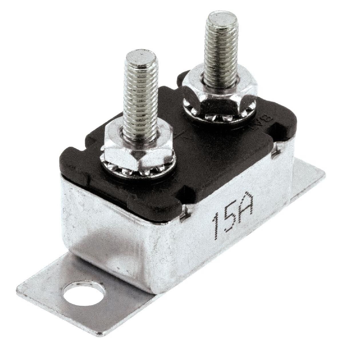 CIRCUIT BREAKER 15amp 12V H/D BKT TYPE 1 THERMAL RESET JAYLEC, , scanz_hi-res