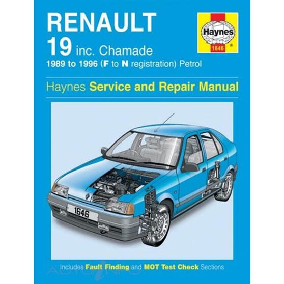 RENAULT 19 PETROL (1989 - 1996), , scanz_hi-res