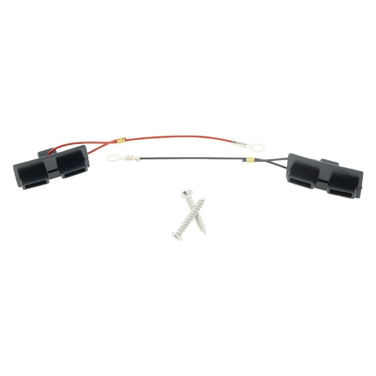 DOUBLE SURFACE MOUNT HOUSING 50A ANDO STYLE PLUGS RED & GRY, , scanz_hi-res