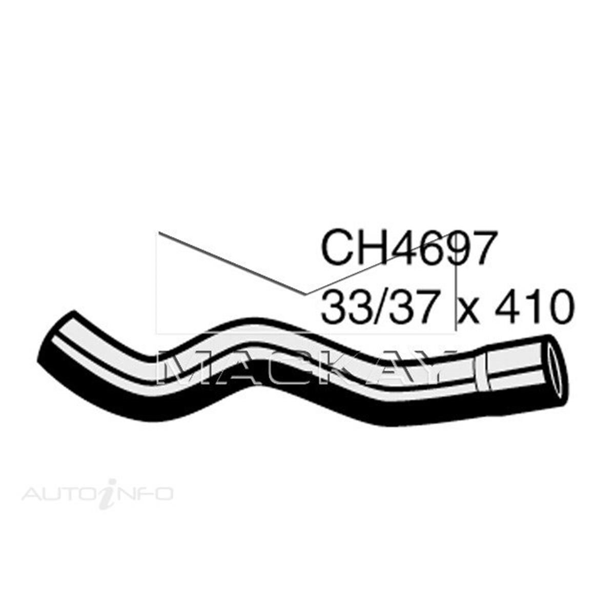 RADIATOR UPPER HOSE  - HOLDEN RODEO RA - 2.4L I4  PETROL - MANUAL & AUTO, , scanz_hi-res
