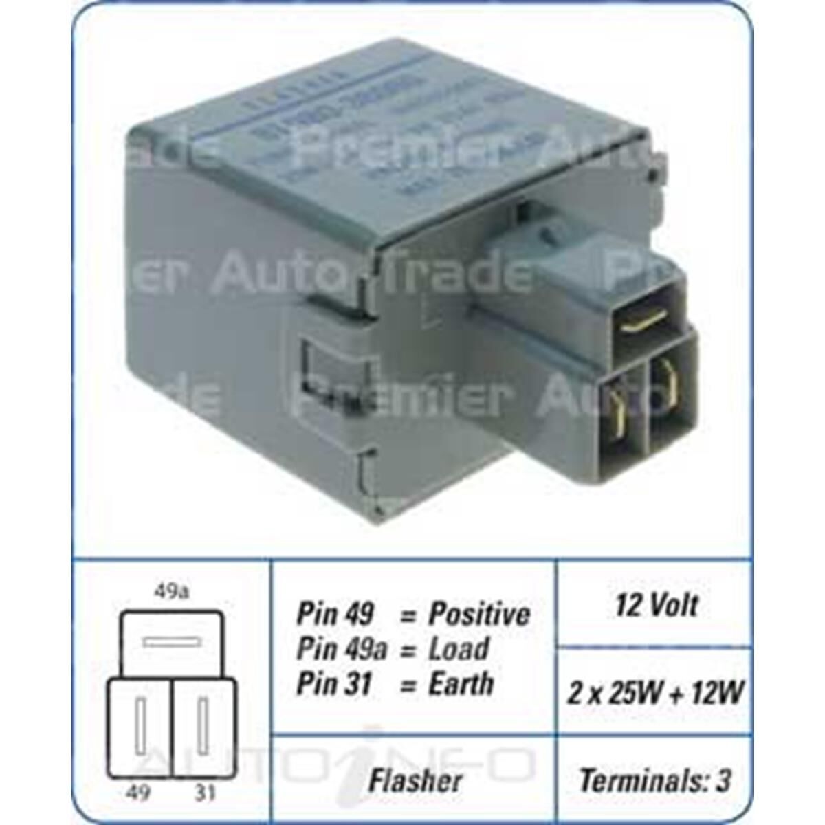 TOY 3PIN FLSHER 81980-36060, , scanz_hi-res