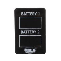 DUAL VOLTMETER OE RPL T/S LATE TOYOTA BLUE LED 33 x 22mm, , scanz_hi-res