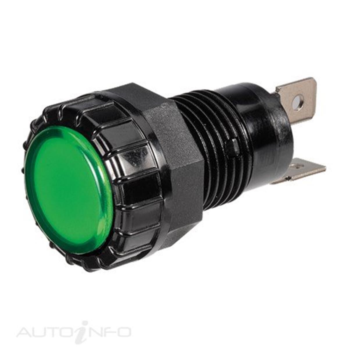 PILOT LAMP LED 12V GREEN, , scanz_hi-res