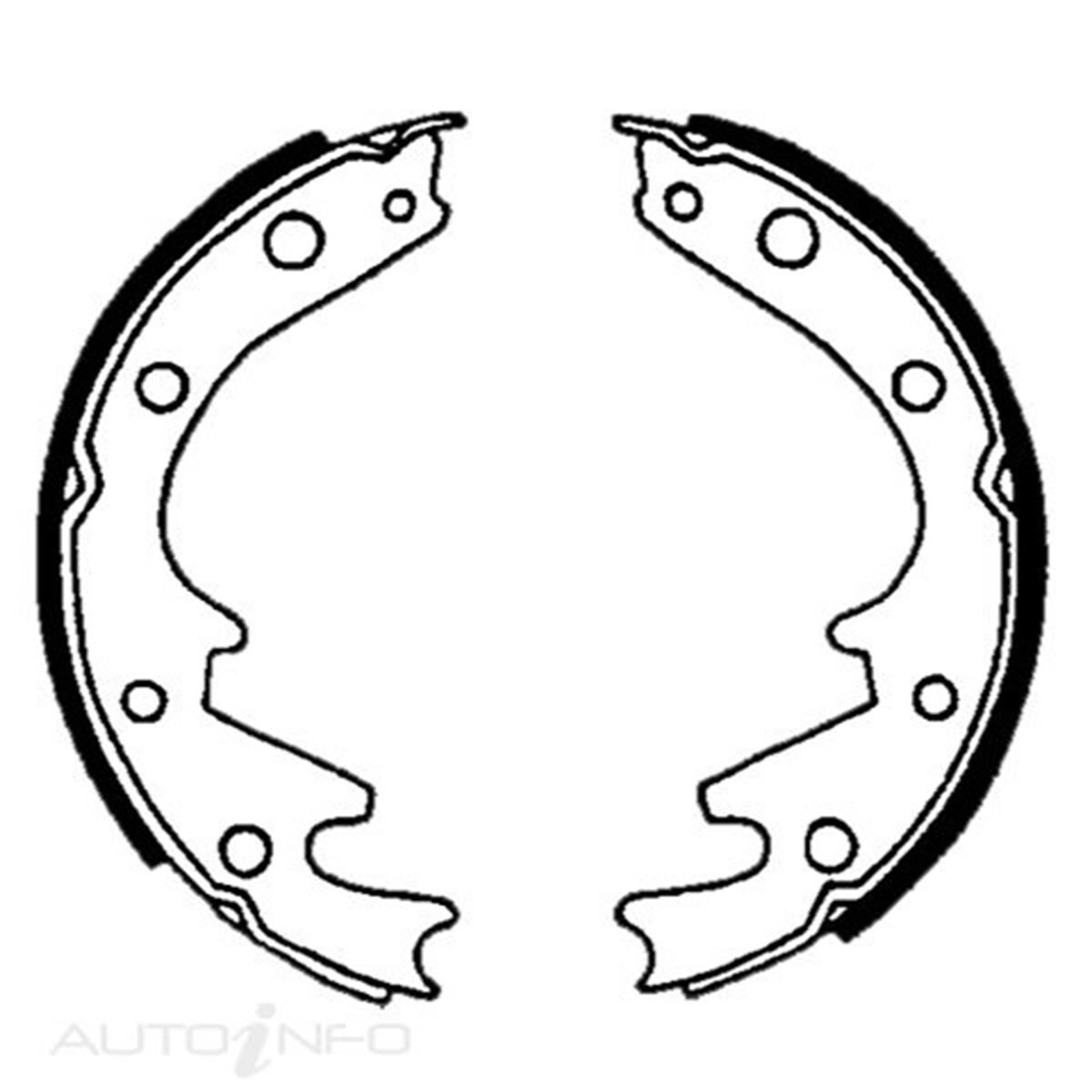 BENDIX BRAKE SHOES, , scanz_hi-res
