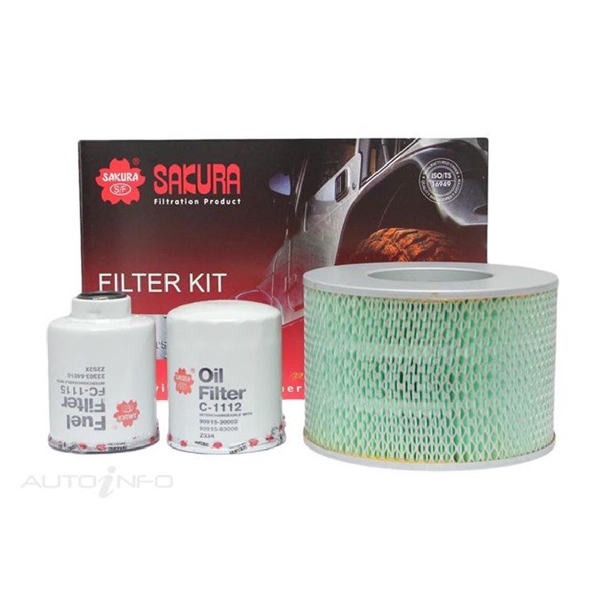 FILTER KIT OIL AIR FUEL TOYOTA, , scanz_hi-res