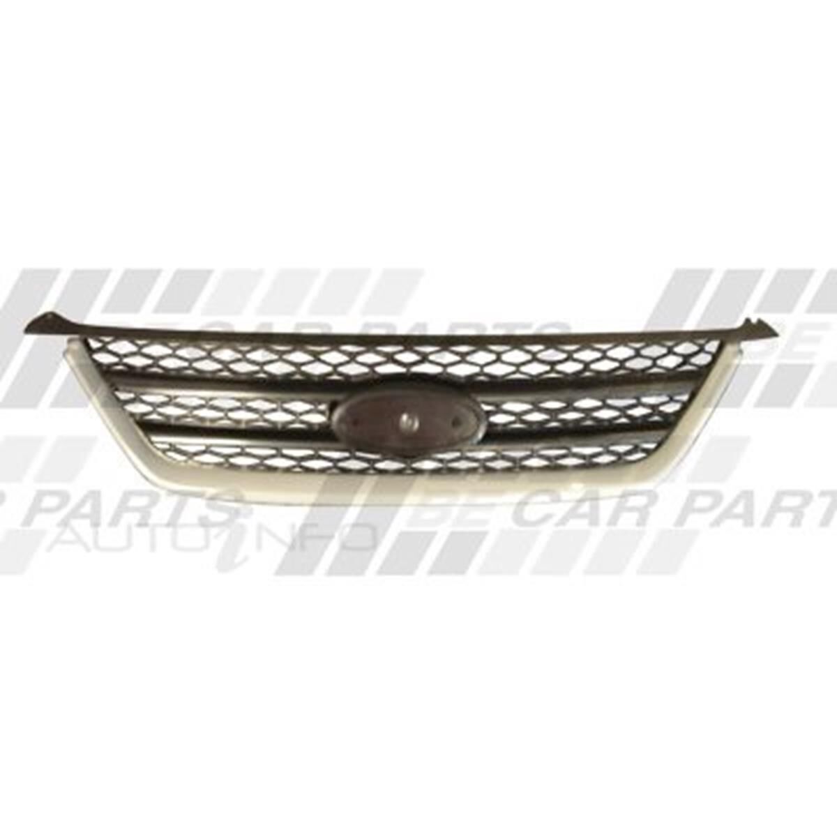 GRILLE - ASSY - MAT/BLK - W/GREY FRAME, , scanz_hi-res