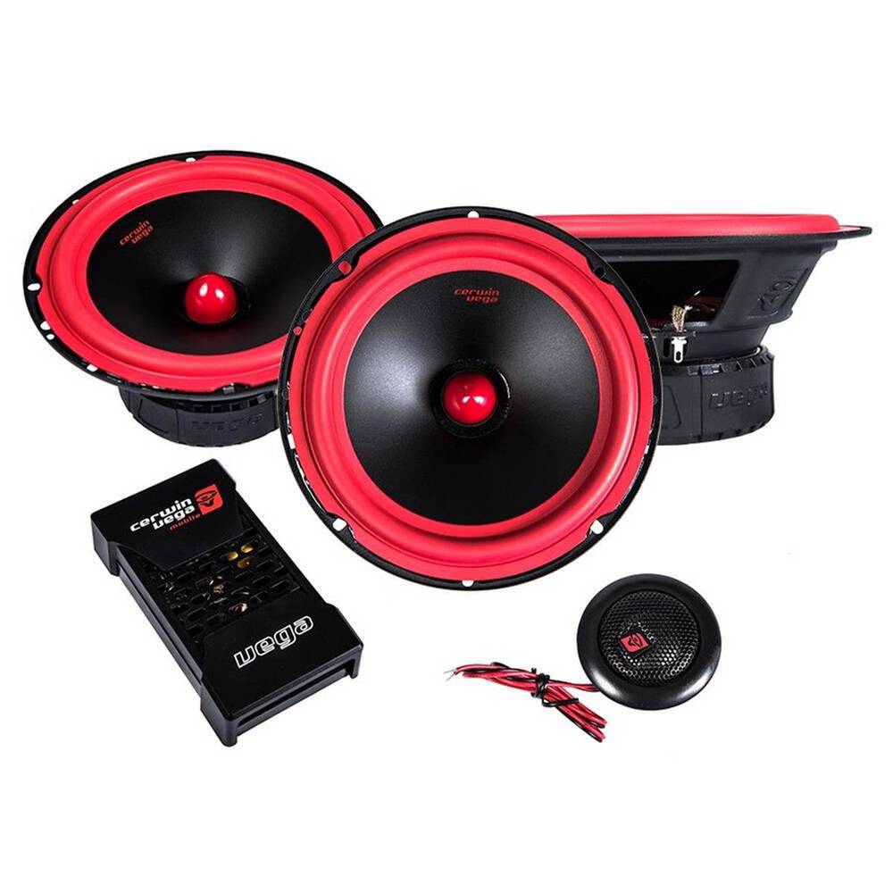 Cerwin Vega 6.5" Component Speakers 400W Pair VEGA Series 2 WAY V465C