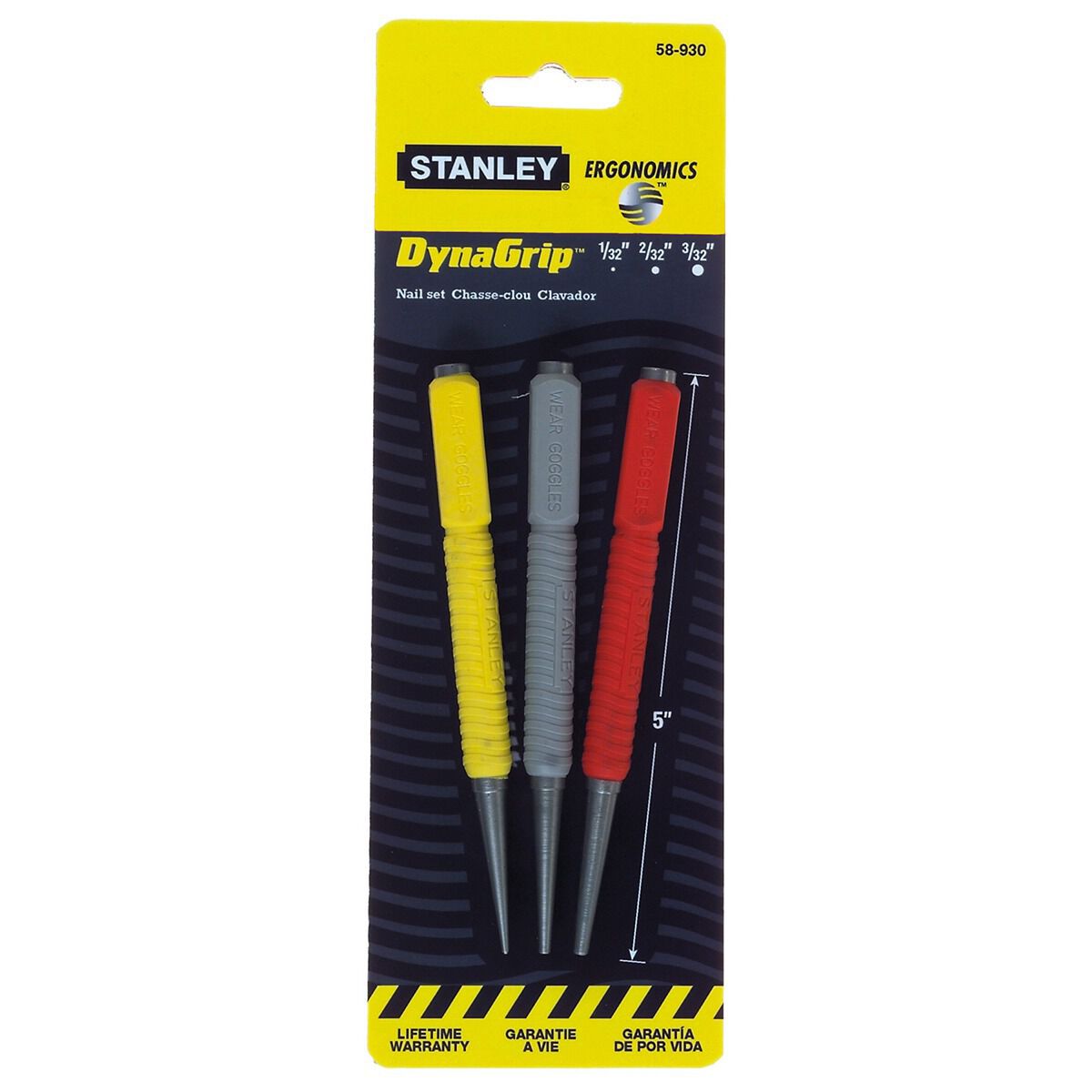 NAIL PUNCH CUSHION GRIP SET 3PC, , scanz_hi-res