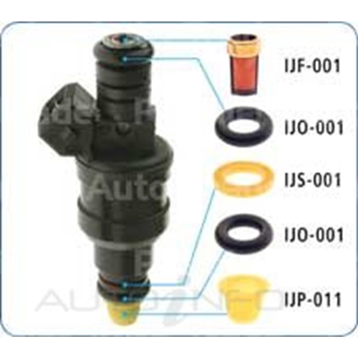 FUEL INJECTOR SERVICE KIT, , scanz_hi-res