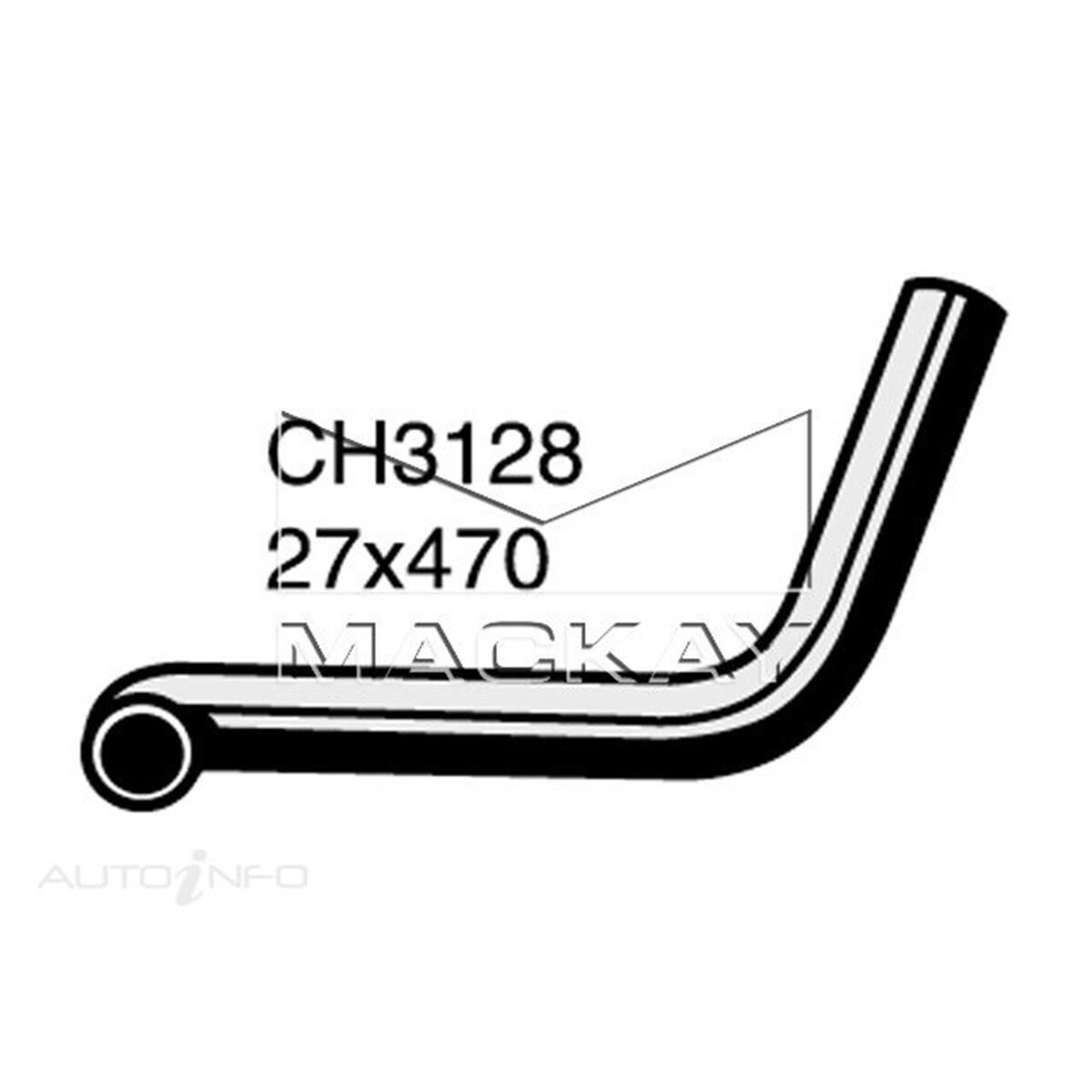 RADIATOR LOWER HOSE  - NISSAN VANETTE C120 - 1.2L I4  PETROL - MANUAL & AUTO, , scanz_hi-res