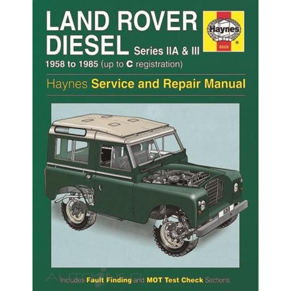 LAND ROVER SERIES IIA & III DIESEL (58 - 85) UP TO C, , scanz_hi-res