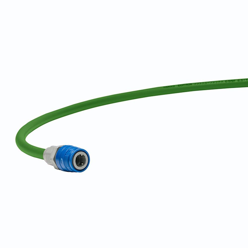 Iwata Flexible Gun Hose & Qr Fittings 1.2M For Airfed Mask GH.12