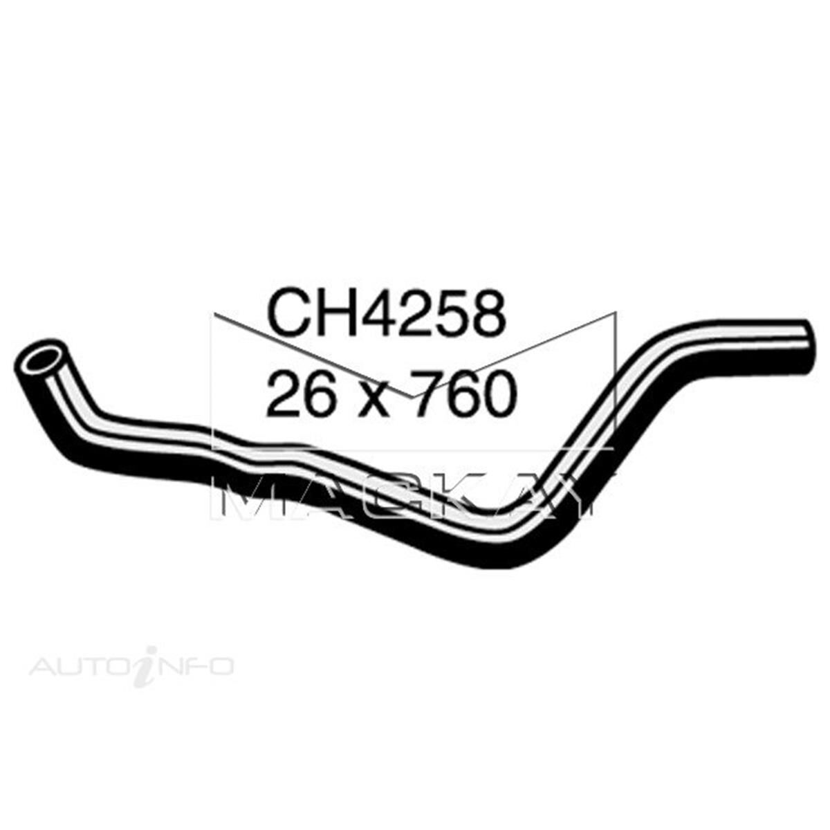 RADIATOR LOWER HOSE  - HONDA HRV GH - 1.6L I4  PETROL - MANUAL & AUTO, , scanz_hi-res