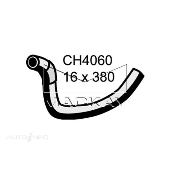 HEATER HOSE  - HOLDEN RODEO RA - 3.0L I4 TURBO DIESEL - MANUAL & AUTO, , scanz_hi-res
