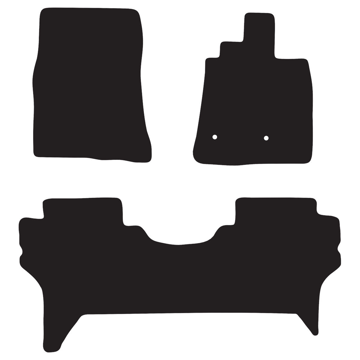 LUXURY CARPET CAR MATS FOR MITSUBISHI PAJERO (4TH GEN 4 DOOR) 2007 ONWARDS, , scanz_hi-res