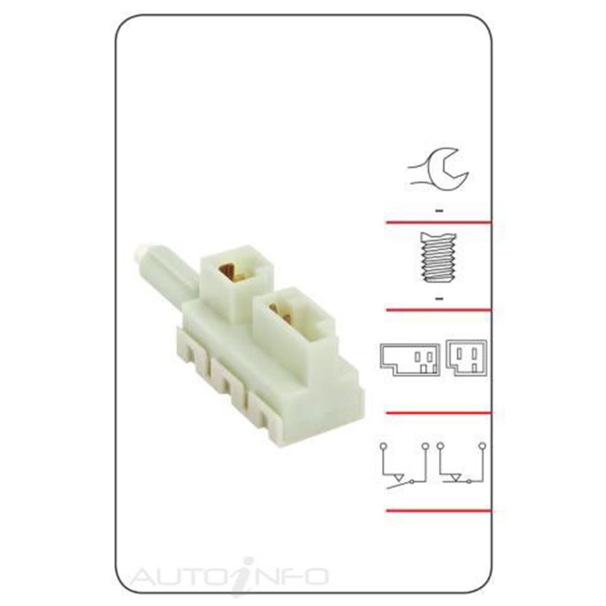 BRAKE LIGHT SWITCH, , scanz_hi-res