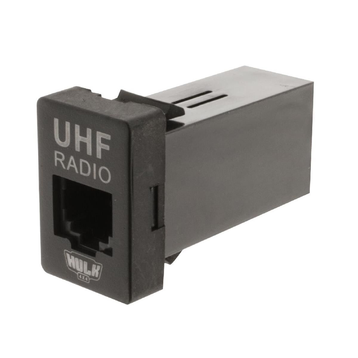 RJ45 UHF SOCKET OE RPL T/S LATE TOYOTA BLUE LED  33 x 22mm            HULK 4x4, , scanz_hi-res