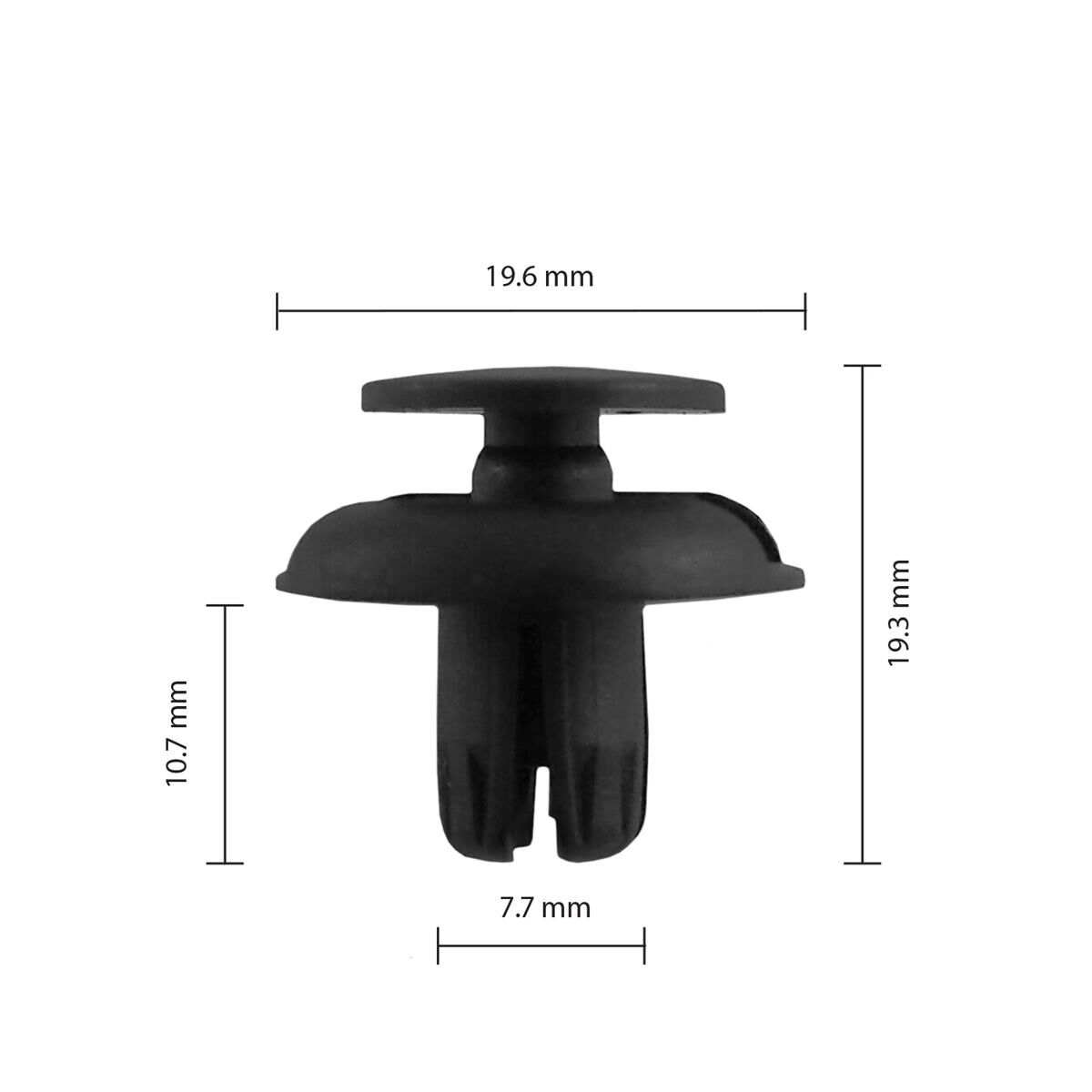 Honda/Toyota - pack of 25 car clips, , scanz_hi-res