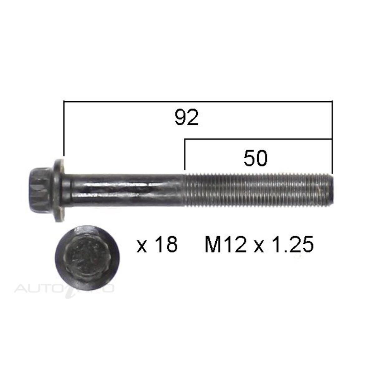 Cylinder Head Bolt Set | Supercheap Auto New Zealand