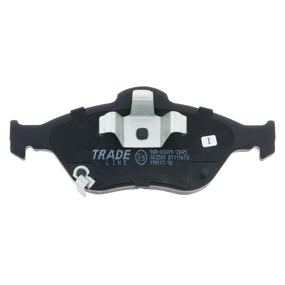 TRADELINE BRAKE PAD SET FRONT TOYOTA VITZ (SCP90) 1.3 VVTi, , scanz_hi-res