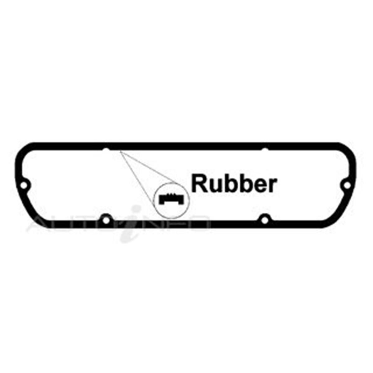 ROCKER COVER GASKET HOLDEN 5.0 - RUBBER, , scanz_hi-res