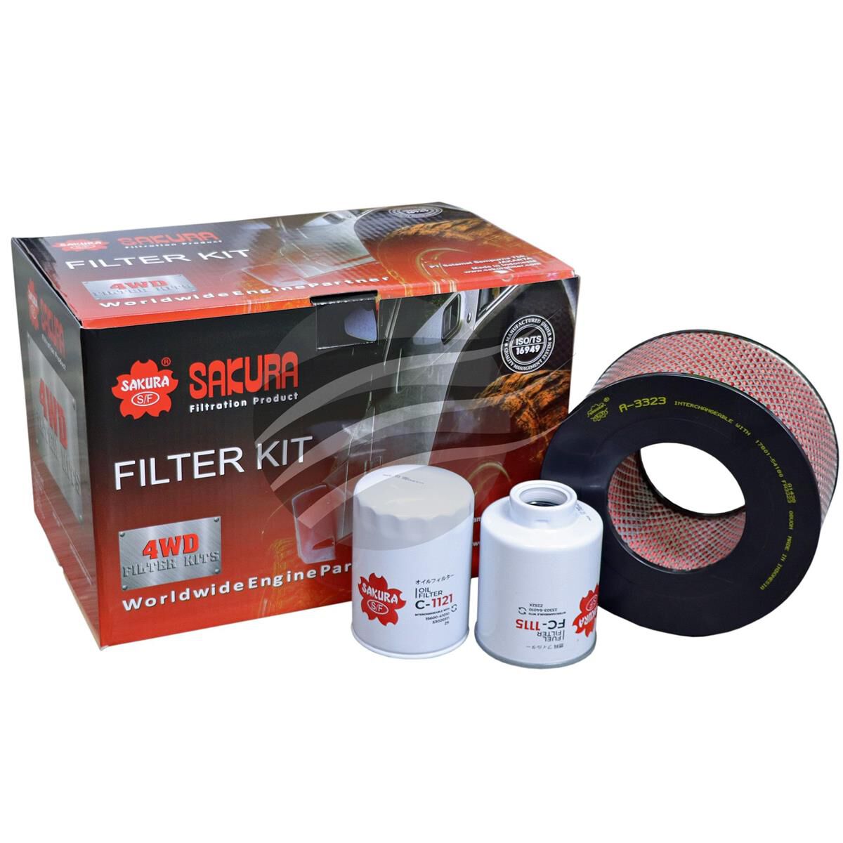 FILTER KIT OIL AIR FUEL TOYOTA, , scanz_hi-res