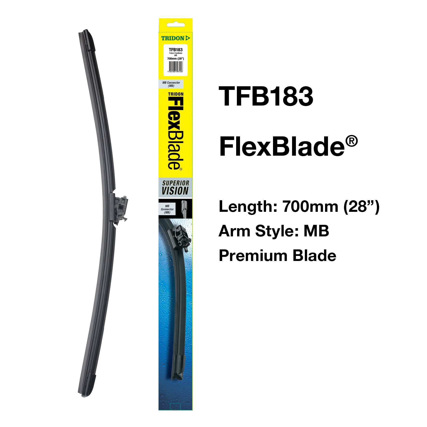 TRIDON FLEXBLADE MB 700MM 28IN, , scanz_hi-res