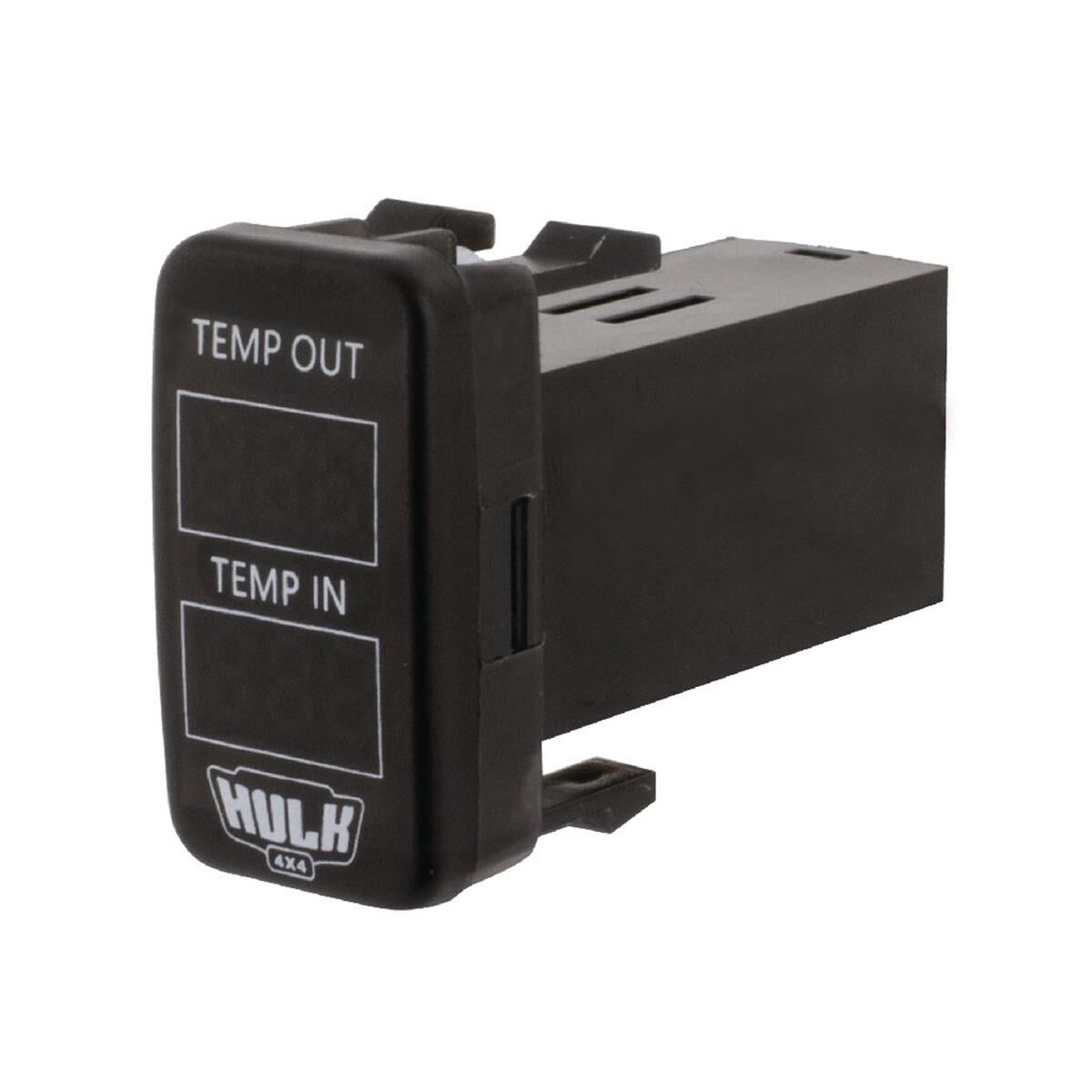 DUAL TEMPERATURE METER OE RPL EARLY TOYOTA WHITE LED 40 x 22mm, , scanz_hi-res