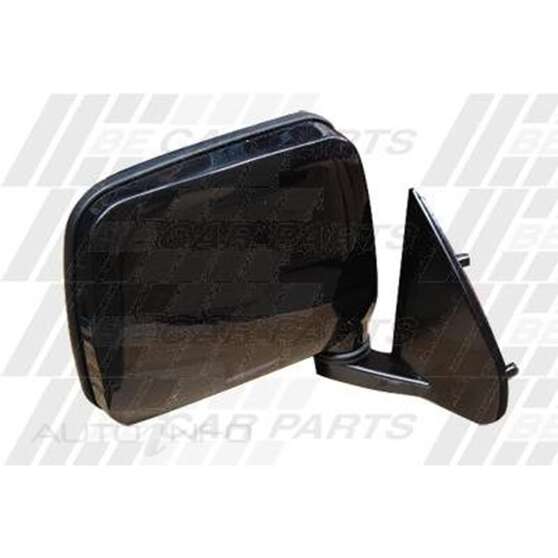 DOOR MIRROR - L/H - BLACK - CNR MNT, , scanz_hi-res
