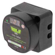 VSR & VOLTMETER 140AMP 12V CUT IN 13.3V CUT OUT 12.8V, , scanz_hi-res