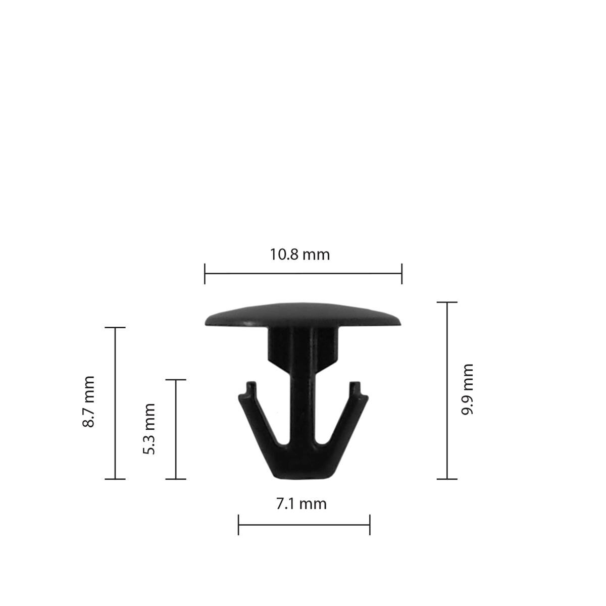 Honda - pack of 25 car clips, , scanz_hi-res
