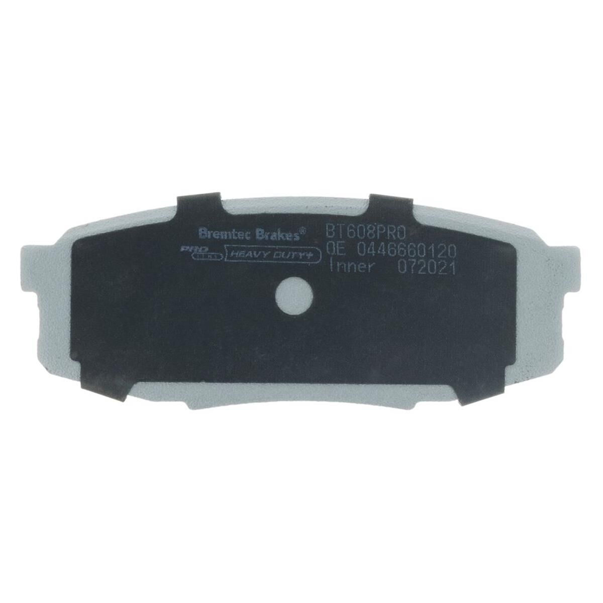 PRO-LINE BRAKE PADS SET TOYOTA LANDCRUISER 200 SERIES DB1857, , scanz_hi-res