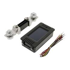 LCD BATTERY METER 200V 300amp DISCHARGE AMP CAPACITY ENERGY WITH SHUNT, , scanz_hi-res