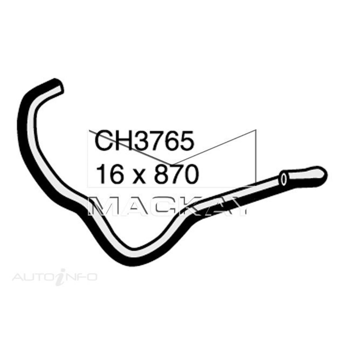 HEATER HOSE  - MITSUBISHI PAJERO NP - 3.2L I4 TURBO DIESEL - MANUAL & AUTO, , scanz_hi-res