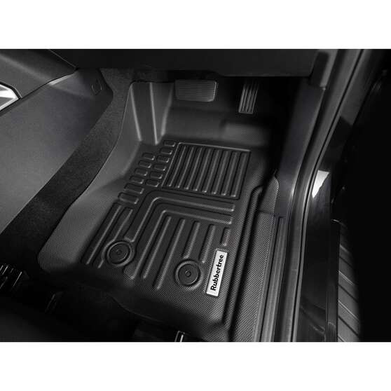 DEEP DISH FLOOR LINERS FOR FORD RANGER 2011-2022 DUAL CAB XLT WILDTRAK RAPTOR FULL SET, , scanz_hi-res