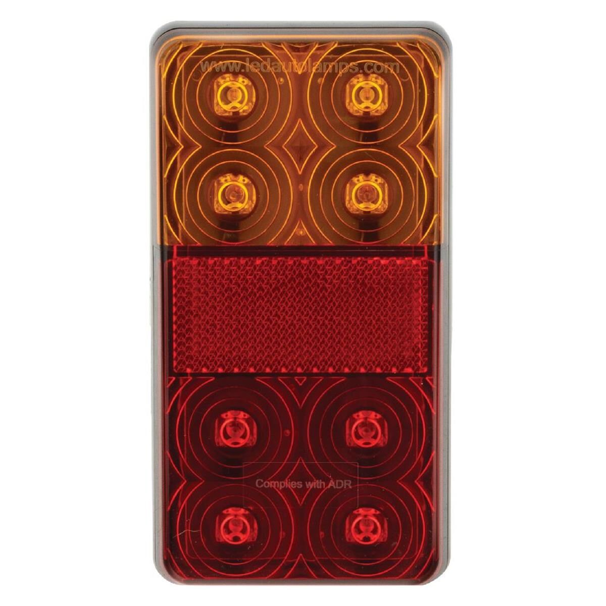 TRAILER LMP KIT INCL 2xHU9645B W/8m LEAD,LIC PLTE LMP, 2xMRKR LMPS 7 PIN FLAT PLG, , scanz_hi-res