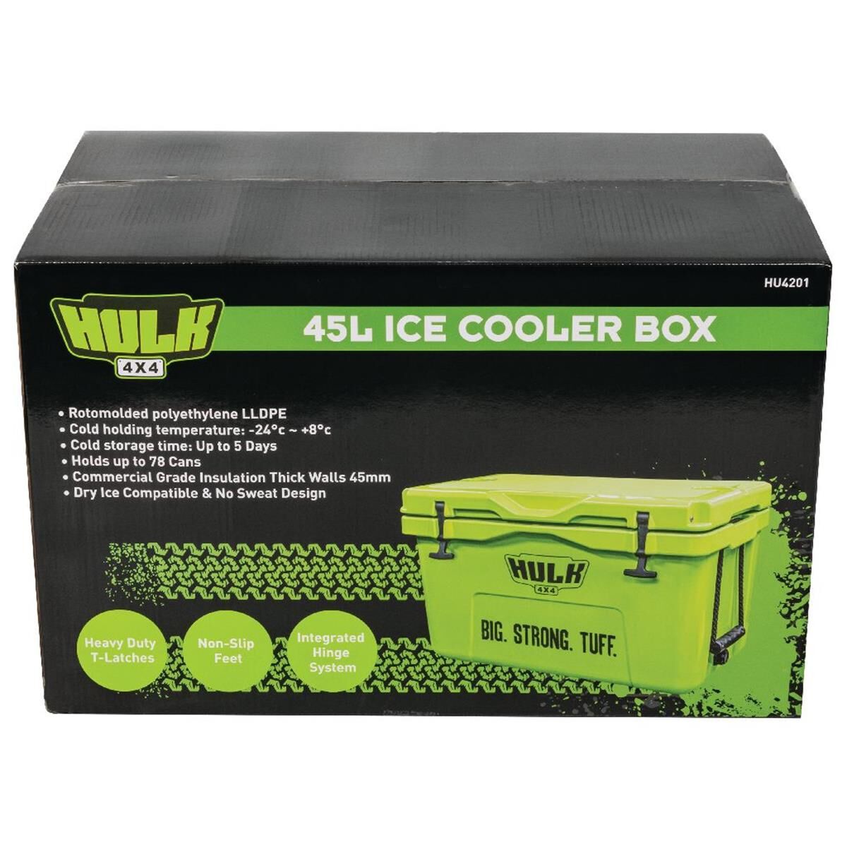 45L PORTABLE ICE COOLER BOX WITH H/D ROPE CARRY HANDLES, , scanz_hi-res