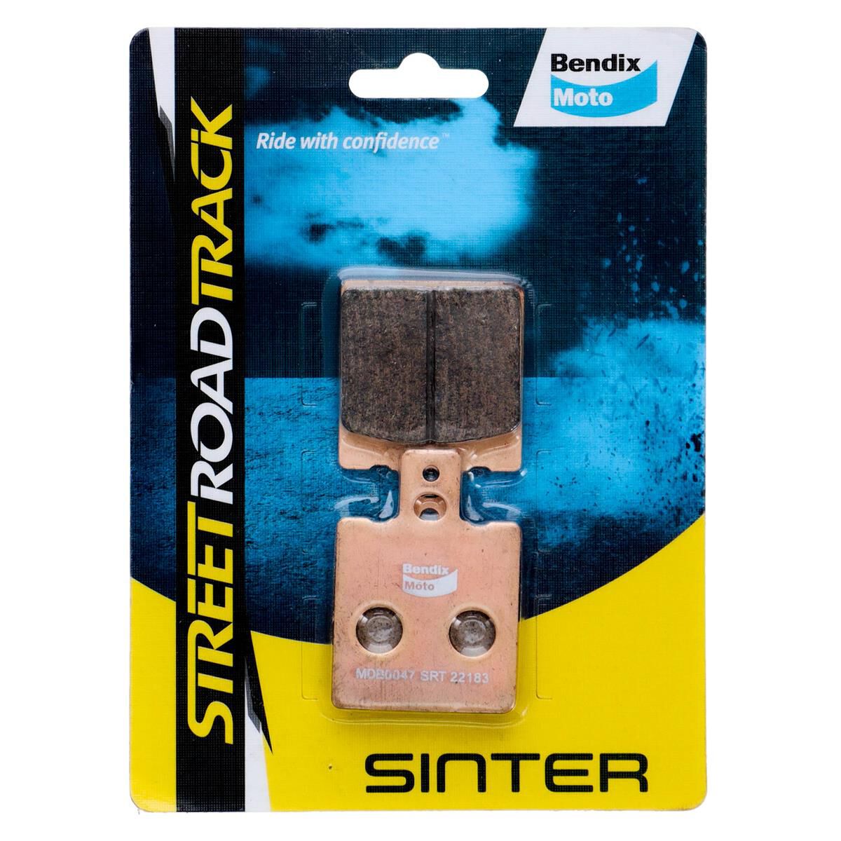 BENDIX MOTO STREET ROAD TRACK MOTORCYCLE PADS, , scanz_hi-res