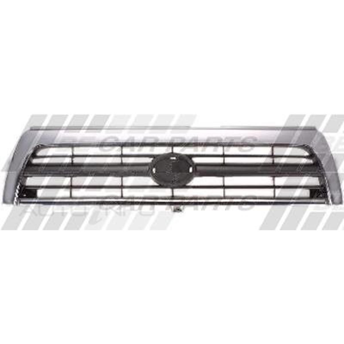 GRILLE - CENTRE - CHROME/GREY, , scanz_hi-res