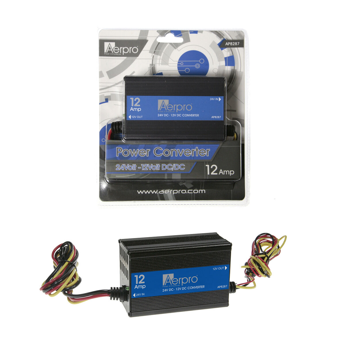 VOLTAGE REDUCER 24V TO 12V DC 12A, , scanz_hi-res